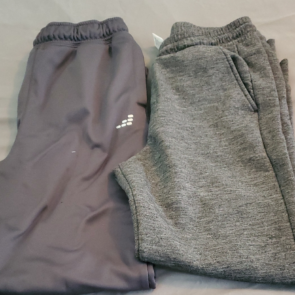 Kids Dual Pack Gray Jogger Pants